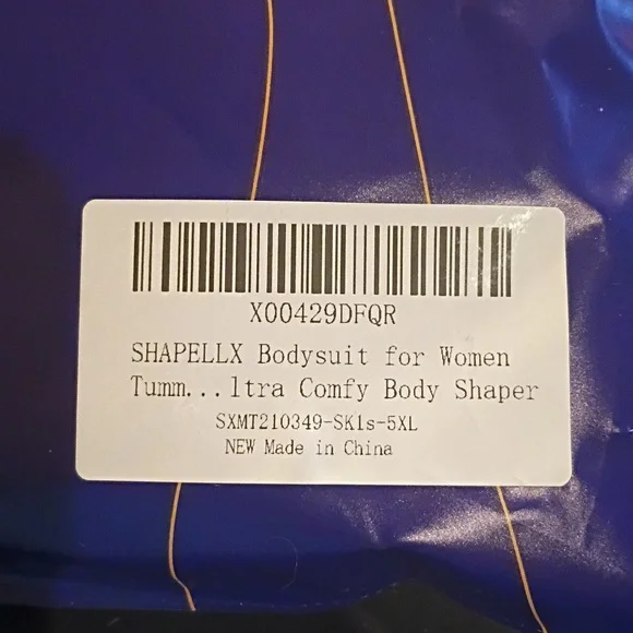 Seamless Nude Shaping Bodysuit Shapewear Sz 5xl (20-22) - Picture 6 of 6